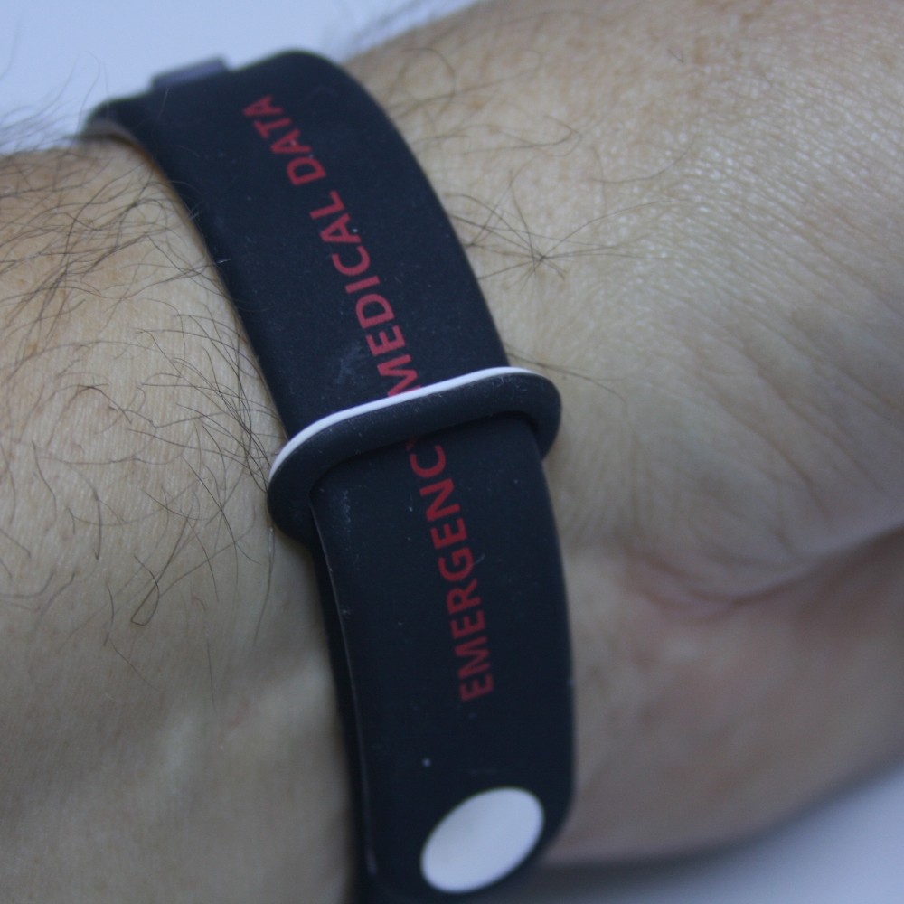 SayitBands Medical Alert Wristband Bracelet in 12 Options 