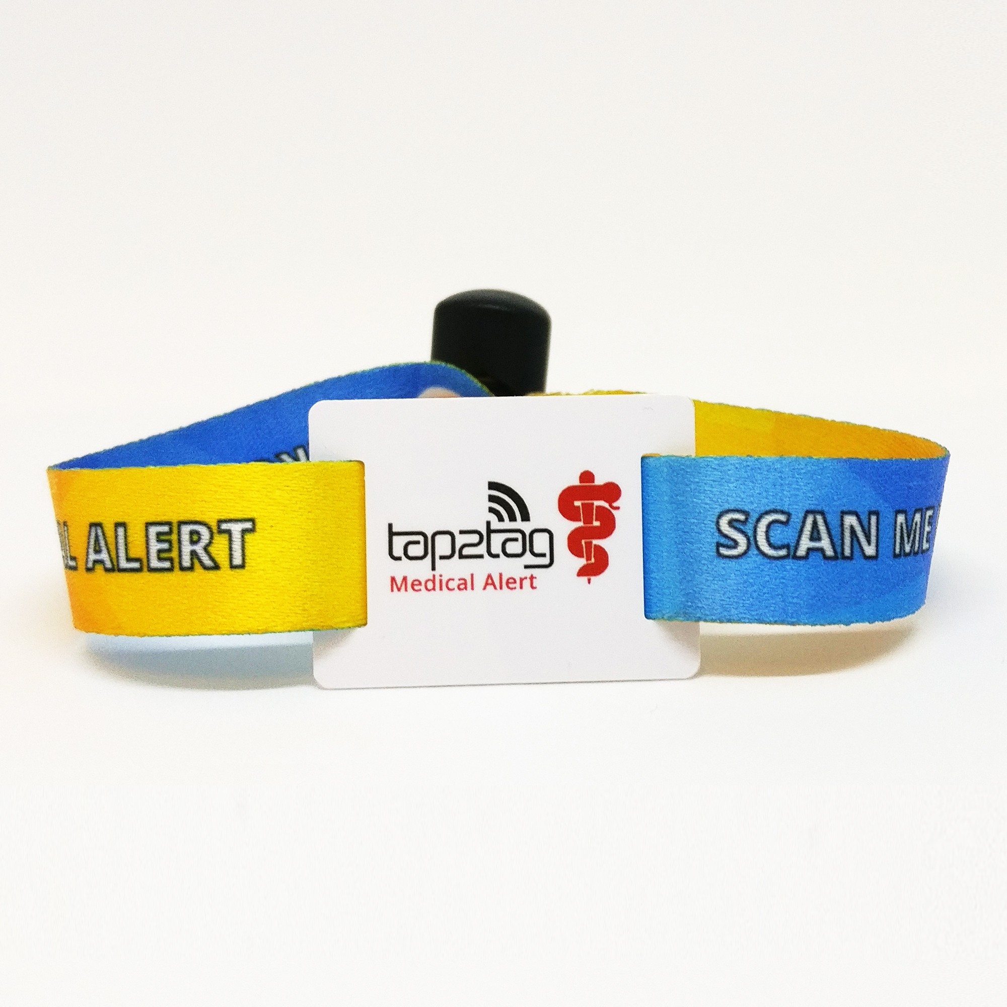 Adjustable Fabric Medical Alert Wristband