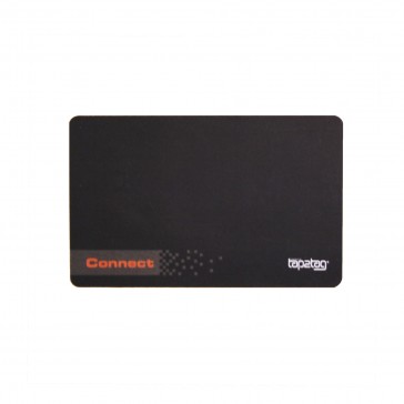 Tap2Tag Connect Card - Black - Front